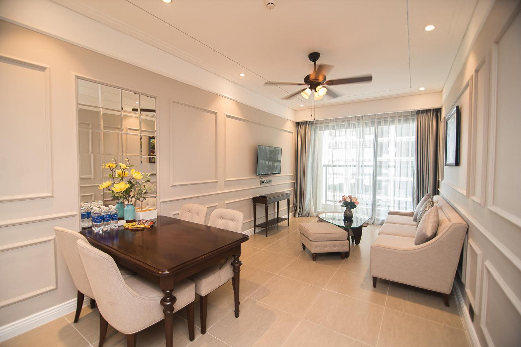 Luxury Apt Opposite Mykhe Beach Da Nang Bagian luar foto