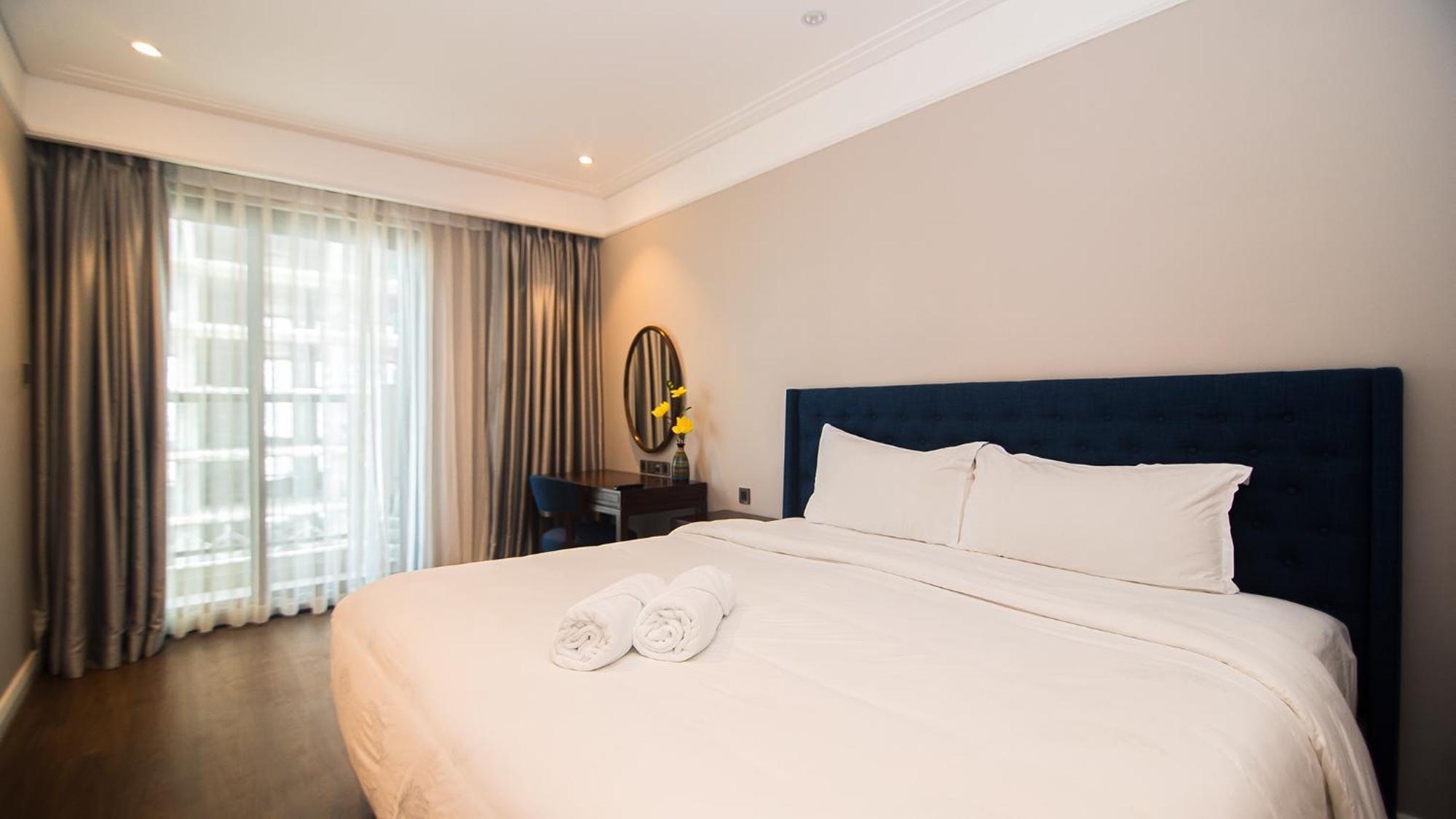 Luxury Apt Opposite Mykhe Beach Da Nang Bagian luar foto