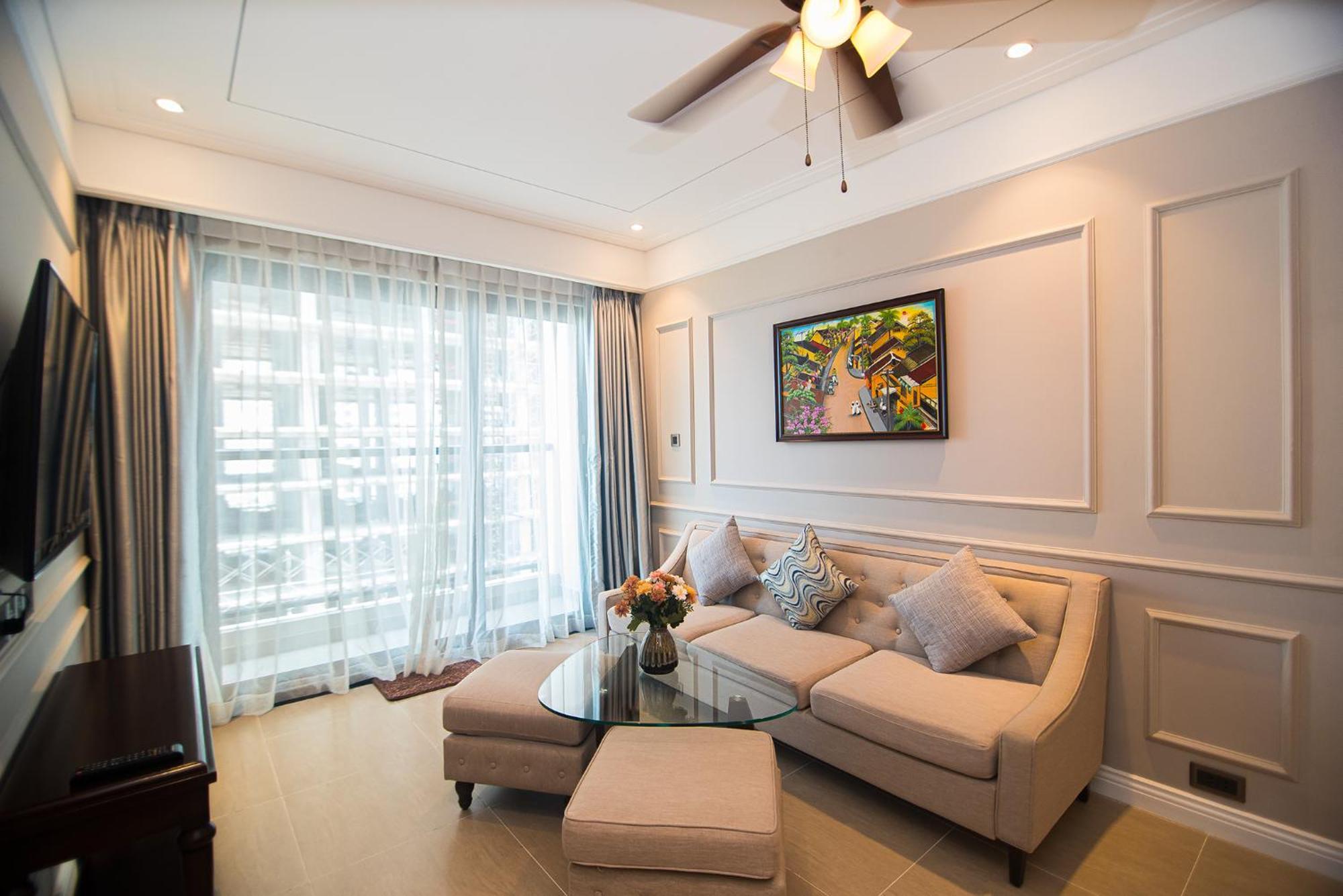 Luxury Apt Opposite Mykhe Beach Da Nang Bagian luar foto