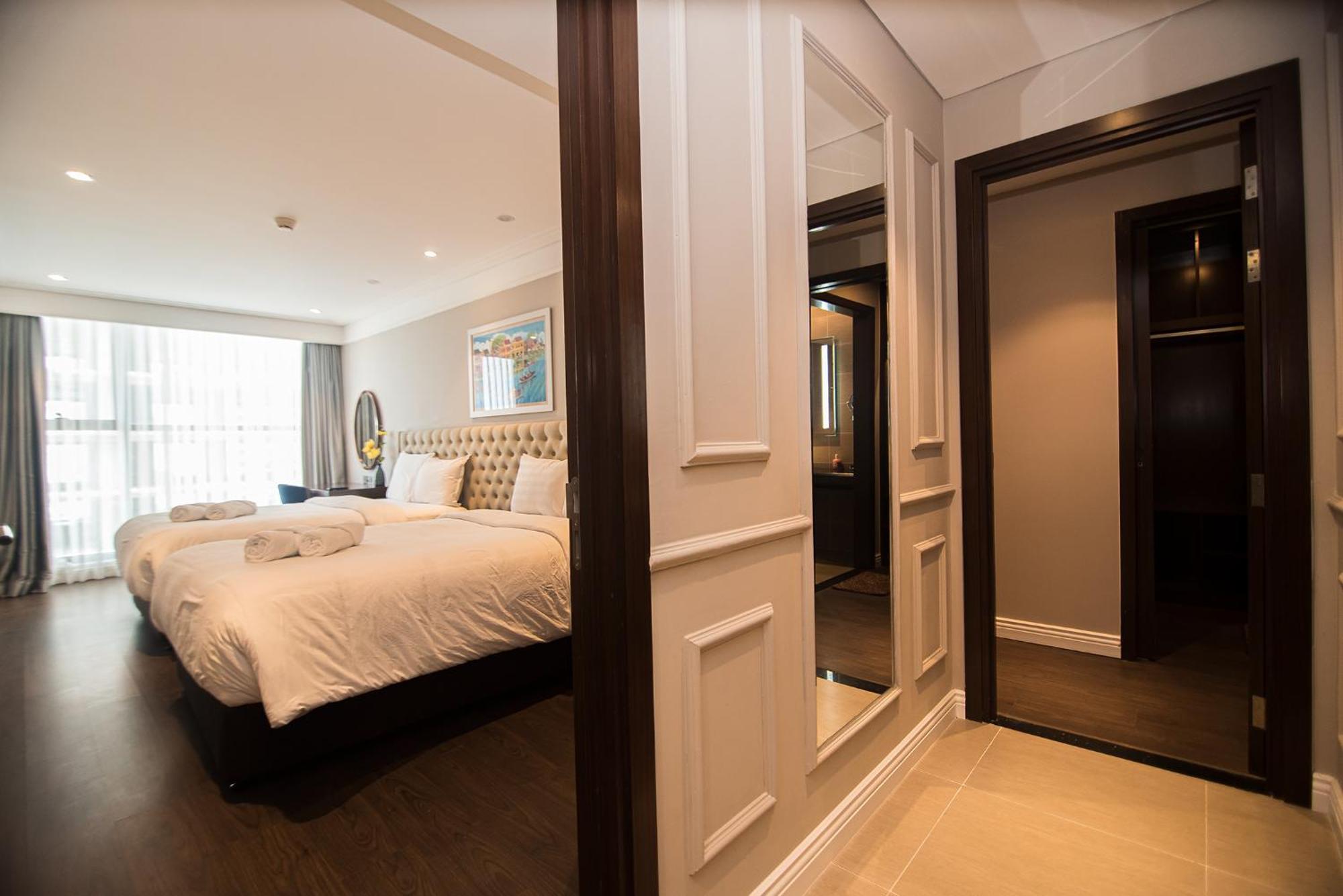 Luxury Apt Opposite Mykhe Beach Da Nang Bagian luar foto
