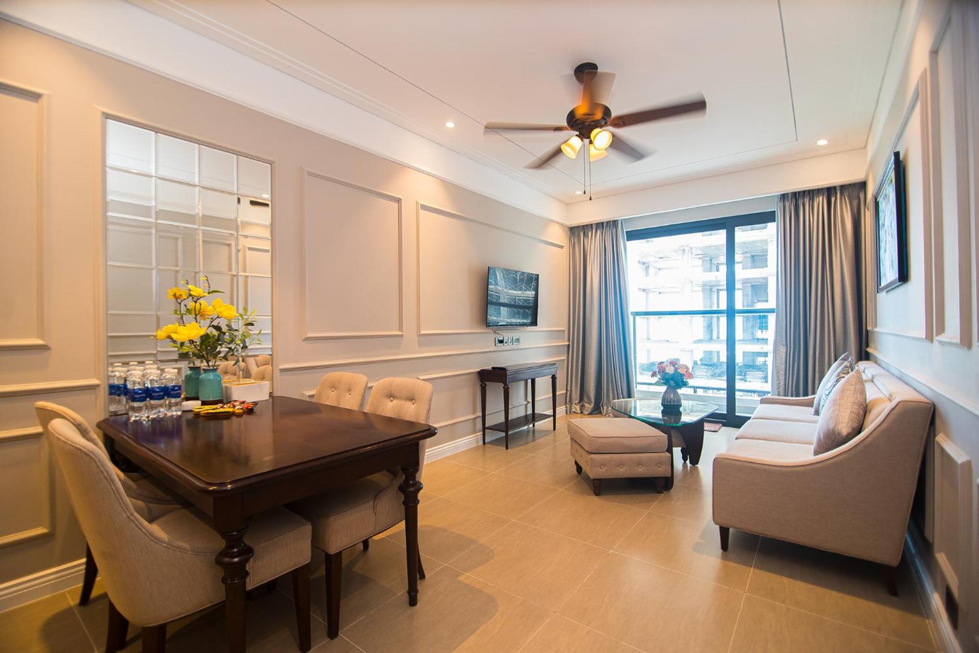 Luxury Apt Opposite Mykhe Beach Da Nang Bagian luar foto