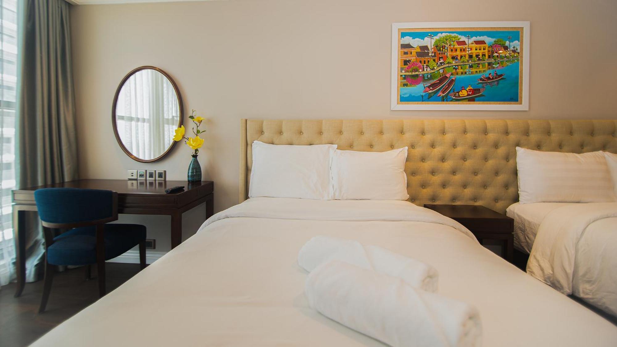 Luxury Apt Opposite Mykhe Beach Da Nang Bagian luar foto