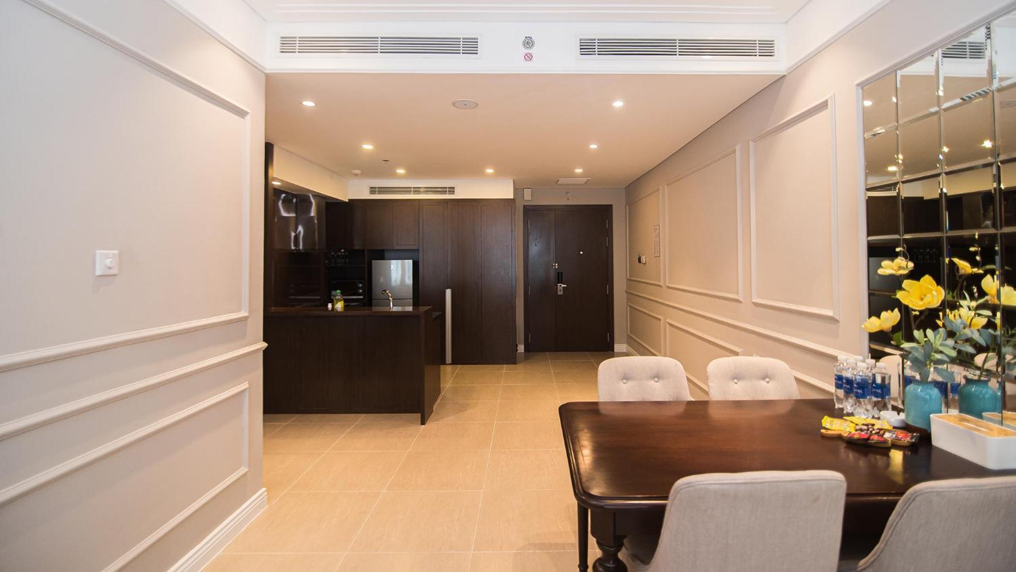 Luxury Apt Opposite Mykhe Beach Da Nang Bagian luar foto